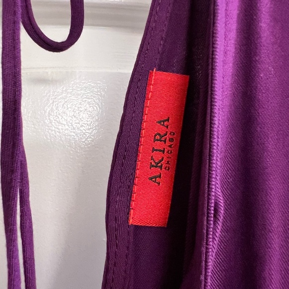 Akira Draped Skirt Mini Dress - Picture 6 of 8